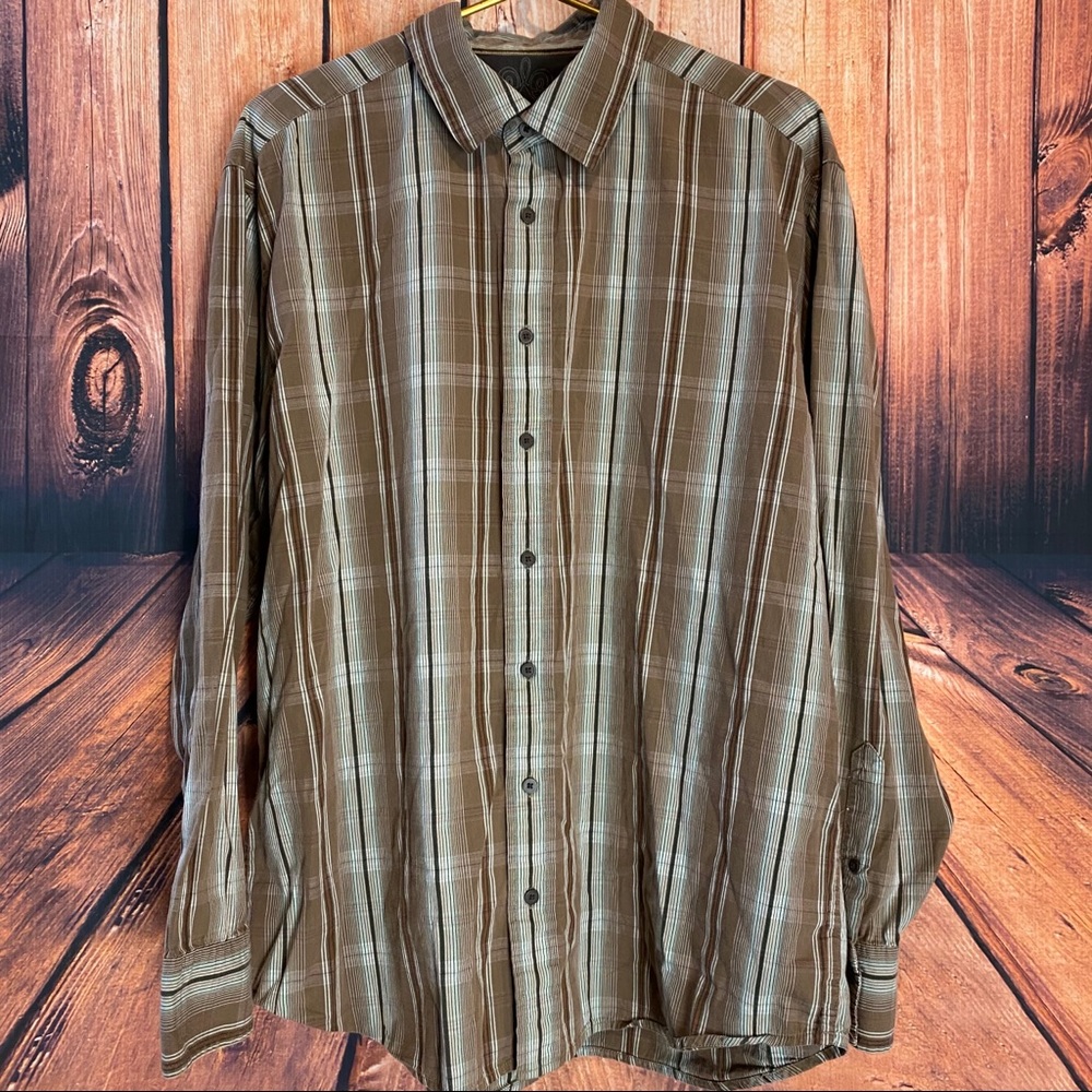 Old Navy Plaid Button Shirt w/ Western Details